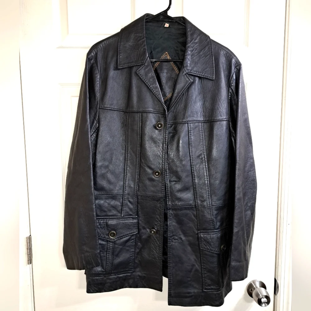 Vintage Josef Wormland 80s Leather‎ Jacket